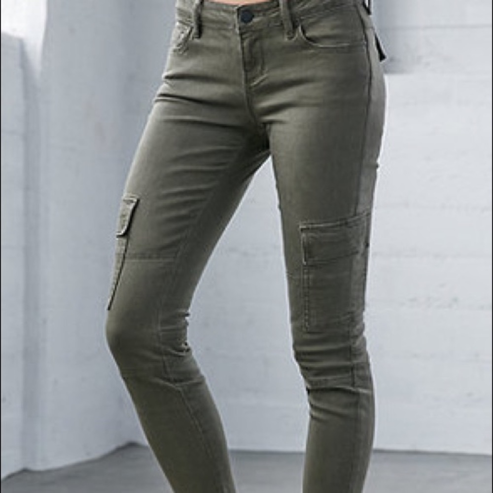 Army green jegging